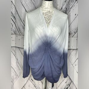 Pomesa Ombré Crossover Blouse M